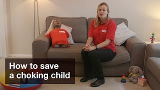 Child First Aid How to save a choking child [upl. by Halsy]