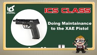 Doing Maintainance to the XAE Pistol [upl. by Bekelja]