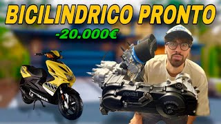 Il BICILINDRICO è PRONTO  Aerox Piaggio 140cc Ep3 [upl. by Magnuson]