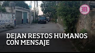 Abandonan restos humanos a un costado del libramiento de Cuautla Resumen de noticias [upl. by Acimat114]