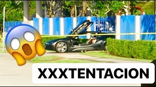 XXXTENTACION CRIME SCENE FOOTAGE WE WERE THERE [upl. by Sierra178]