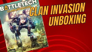 Unboxing Battletech Clan Invasion [upl. by Tansy881]