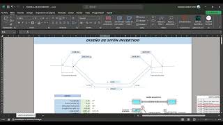 DISEÑO DE SIFÓN INVERTIDO ESTRUCTURAS HIDRAÚLICAS [upl. by Sirraj]