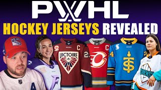 PWHL Hockey Jerseys Revealed [upl. by Adnala]