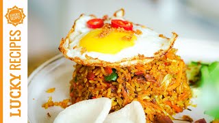 Nasi Goreng – Gebratener Reis besser als vom Lieferdienst 🇮🇩 [upl. by Sada]