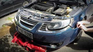 The Workshop Manual Sucks 2006 Saab 95 Horn Replacement  Trionic Seven [upl. by Ferriter931]