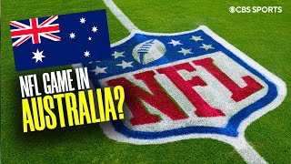 NFL looks to expand international series to Australia [upl. by Donnenfeld]