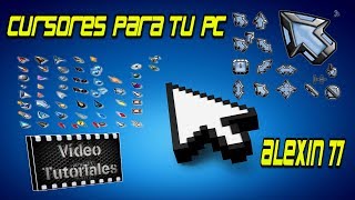 Como Descargar Los Mejores Cursores Y Punteros Para Tu PC [upl. by Deming706]