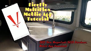 2021 Thor Magnitude Super C RV F550 4x4 Purchase Review Vegatouch RV Mobile App Use [upl. by Alston]