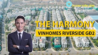 FLYCAM Toàn cảnh KĐT Vinhomes Riverside The Harmony  2021 [upl. by Aneeuq]