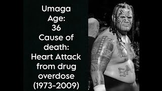 Wrestlers who died under the age of 50 2023 [upl. by Emera]