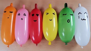 Making Slime with Funny Balloons 4 [upl. by Caia]