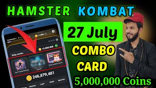 27 july combo card today special  hamster kombat 27 july combo card today  27 july combo special [upl. by Eisak]