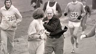 Kathrine Switzer First Woman to Enter the Boston Marathon  MAKERScom [upl. by Notlad]