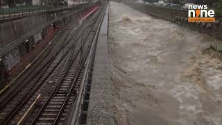 River Gushes Through Vienna as Region Braces for Floods  News9 [upl. by Jurgen437]