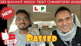 Dr Sayant Mock Test  Chingford Test Route  Driving Mock Test [upl. by Engen]