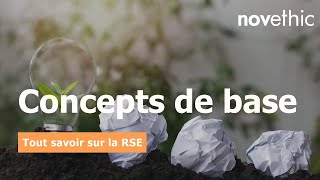 Concepts de base  Tout savoir sur la RSE [upl. by Notgnirrab]