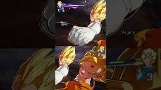 A Fúria de Majin Vegeta Goku vs Vegeta em Sparking Zero dragonballsparkingzero [upl. by Koy]