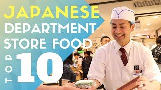 Japanese Department Store Food Top 10 at Tokyo Shibuya Tokyu Food Show [upl. by Welles]