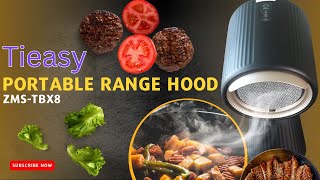 TIEASY PORTABLE RANGE HOOD ZMSTBX8 UNBOXING amp REVIEW [upl. by Photima]