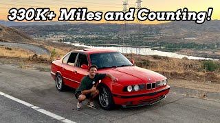 Saving The Highest Mileage BMW E34 M5 in the US From a California Junkyard  Part 1Get It Drivable [upl. by Lasser778]