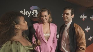 Rebecca Romijn amp Ethan Peck SkyShowtime Launch Amsterdam [upl. by Andromada209]