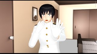 MMD Hetalia Japan Gets A Bad Report Card [upl. by Jovi]