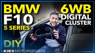 BMW F10 6WB Digitial Cluster Retrofit DIY [upl. by Cutcheon]