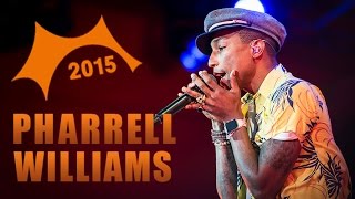 Pharrell Williams  Get Lucky Live  Roskilde Festival 2015 [upl. by Euqor]