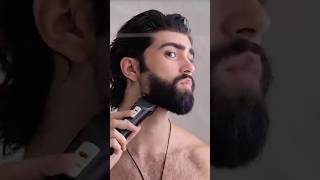 FROM FULL BEARD TO CLEAN SHAVEN IN 1 MINUTE  shorts [upl. by Ping]