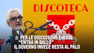 Per le discoteche chiuse “entra in ballo” Briatore Il Governo invece resta al palo [upl. by Jillie]