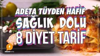 Adeta Tüyden Hafif Sağlık Dolu 8 Diyet Tarifi  Sağlıklı Tarifler [upl. by Amelus231]