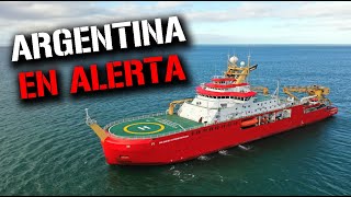 Buque BRITANICO recaló en CHILE  Argentina en alerta 🚢🚨 [upl. by Prentiss718]