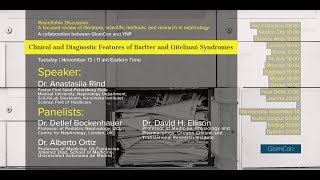 Clinical amp Diagnostic Features of Bartter and Gitelman Syndromes [upl. by Remos]