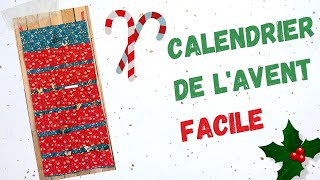 Tuto couture facile  CALENDRIER DE LAVENT [upl. by Kussell137]