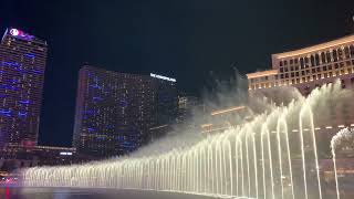 Time to say goodbye  Bellagio fountains  2022  Covid 19 [upl. by Abisha287]