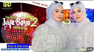 Eda ezrin feat Rosalinda jate boyo 2 versi karaoke [upl. by Einnok]