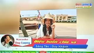 ĐIỆU BUỒN CHIA XA Karaoke hát với Chương Nguyễnthiếu giọng nữ [upl. by Enirac]