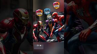 Spiderman and Iroman save bankand arrest the joker marvelbrawlstars rankupshortglobal [upl. by Frangos]