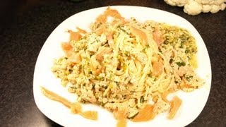 Spaghetti mit Lachssahnesauce [upl. by Tami]