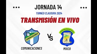 Comunicaciones vs Mixco EN VIVO  Segundo Tiempo [upl. by Esimehc]