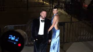 CFDA Awards paparazzi celebrities steps Natural History Museum October 27 2024 [upl. by Ahtnams927]