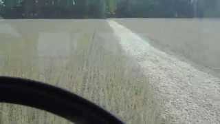 JD 95 2015 Soybean Harvest Cab Ride [upl. by Rolyt]