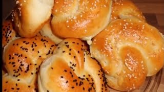 Acma  türkische weiche Brötchen mit und ohne Füllung  Sallys Welt [upl. by Astrahan936]