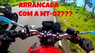 XJ6 VS MT 07  O PODER DA YAMAHA [upl. by Aitan280]