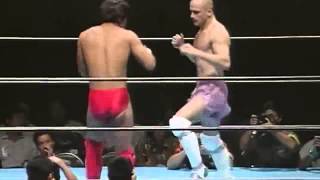 Bas Rutten vs Ryushi Yanagisawa Pancrase  September 21st 1993 [upl. by Noslen]