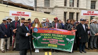 Gurkha silent march  G2G meeting [upl. by Nalod447]