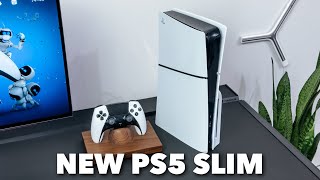 NEW PS5 Slim Unboxing  Review [upl. by Nylirrehs]