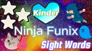 Kinder Sight words [upl. by Yenaiv]