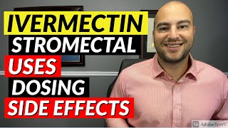 Ivermectin Stromectol  Pharmacist Review  Uses Dosing Side Effects [upl. by Asilam]